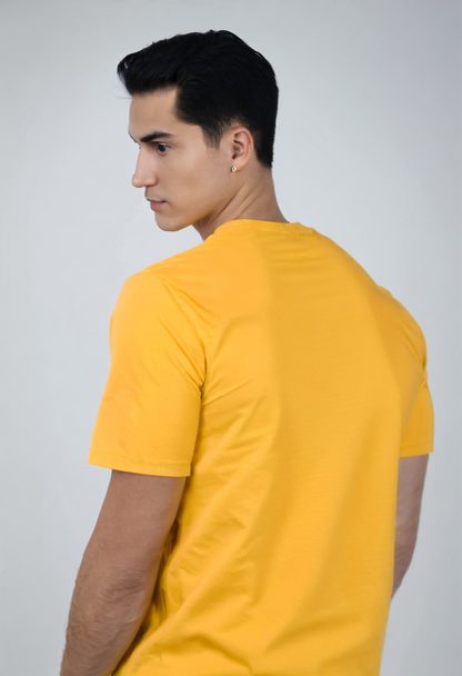 Yellow Plain T-Shirt